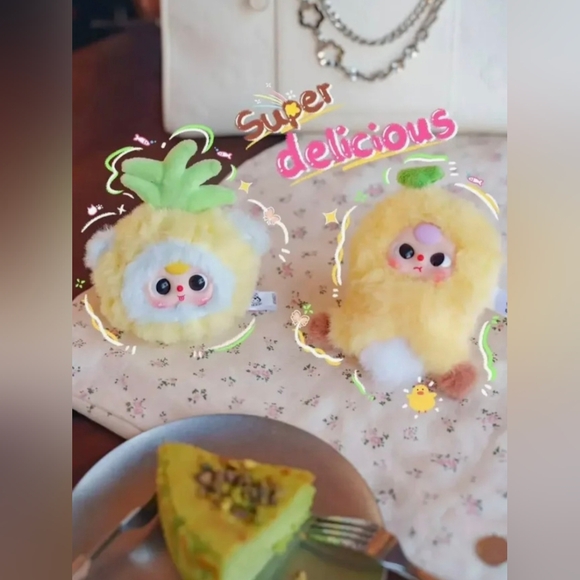 Baby Three Big Bites Plush Pendant  "Pineroll" - Picture 7 of 12